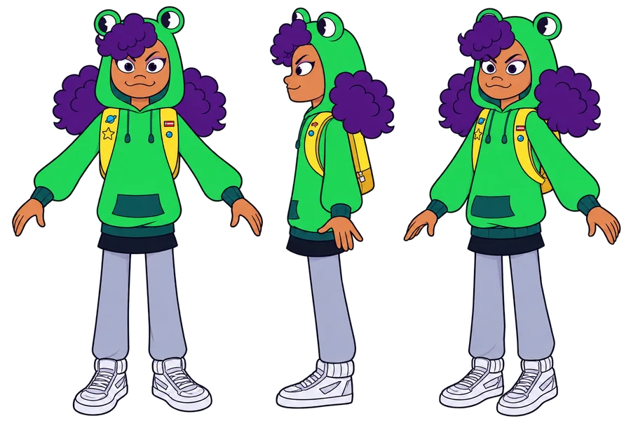 Turnaround de la protagonista
